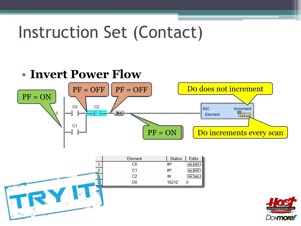 instruction set contact 5