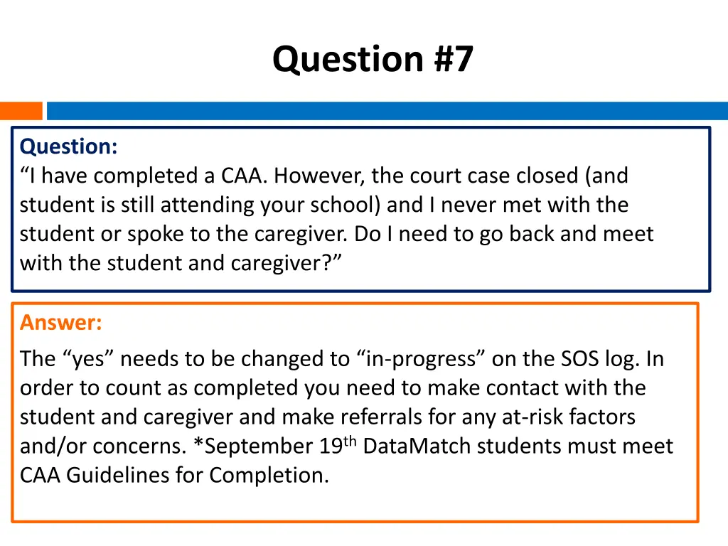 question 7