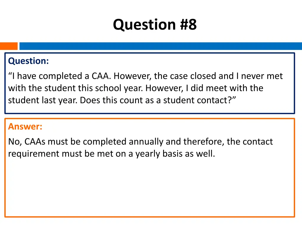 question 8