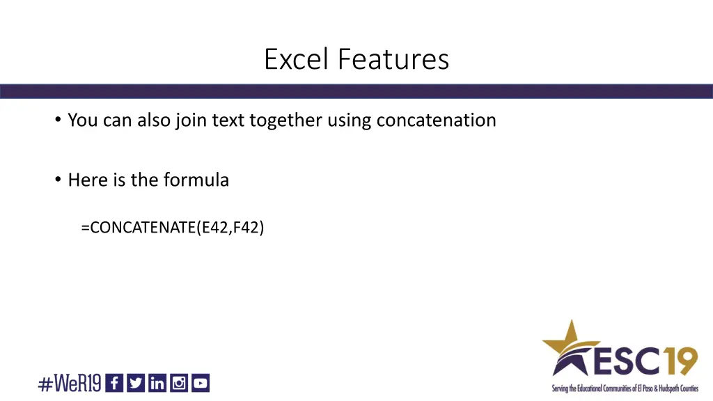 excel features 8