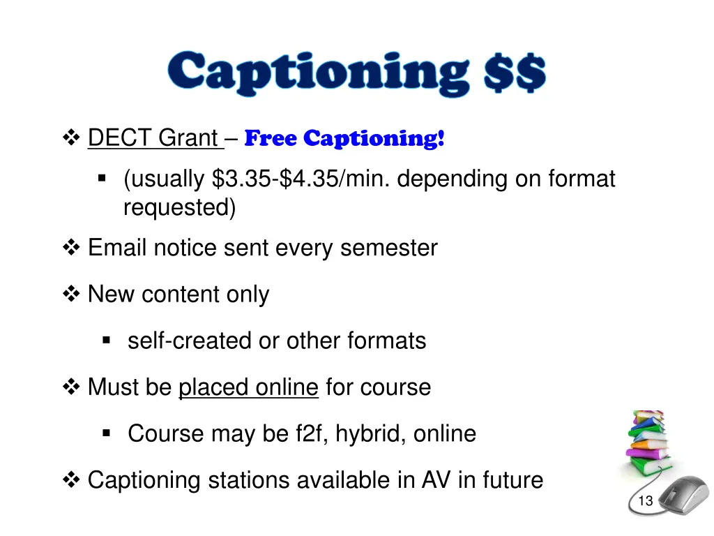 captioning captioning