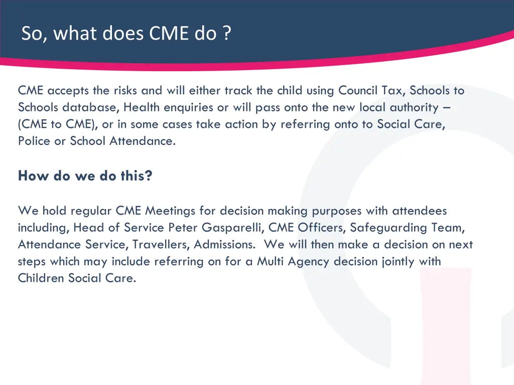 so what does cme do