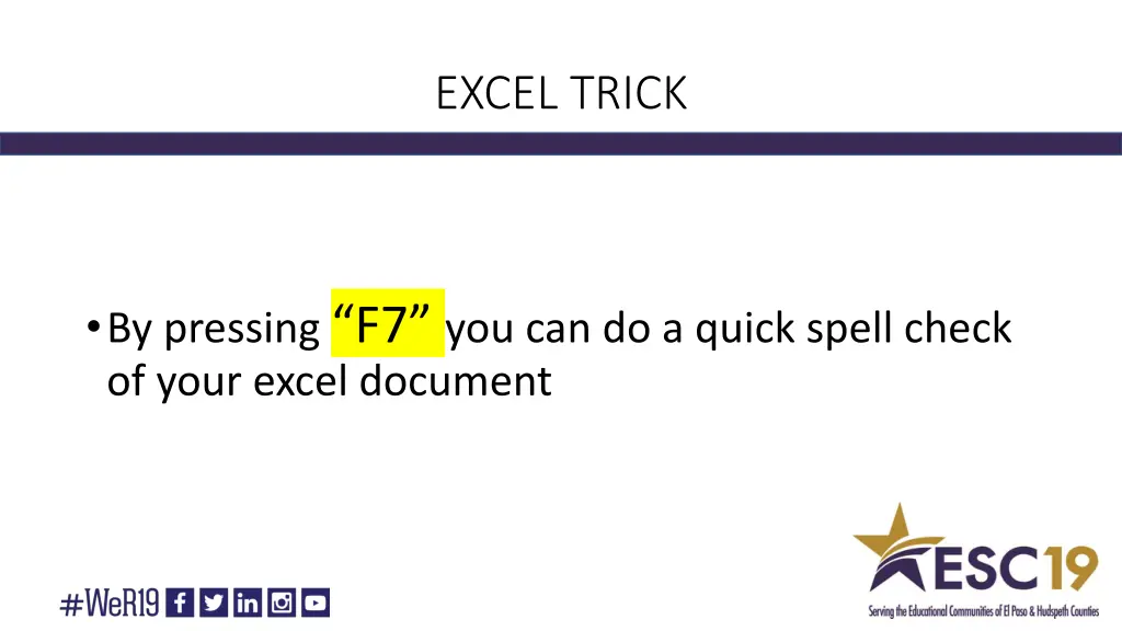 excel trick 1