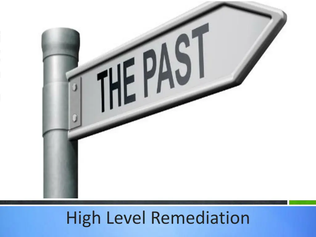 high level remediation