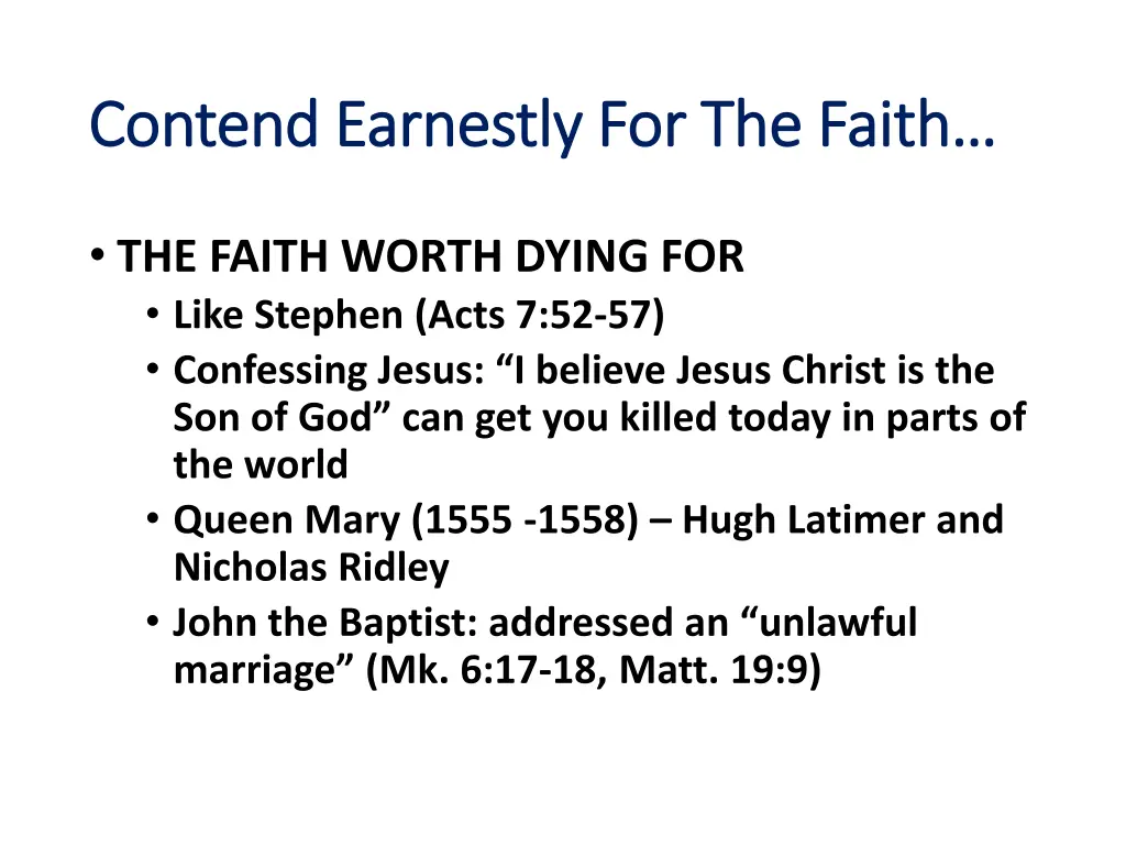 contend earnestly for the faith contend earnestly 6