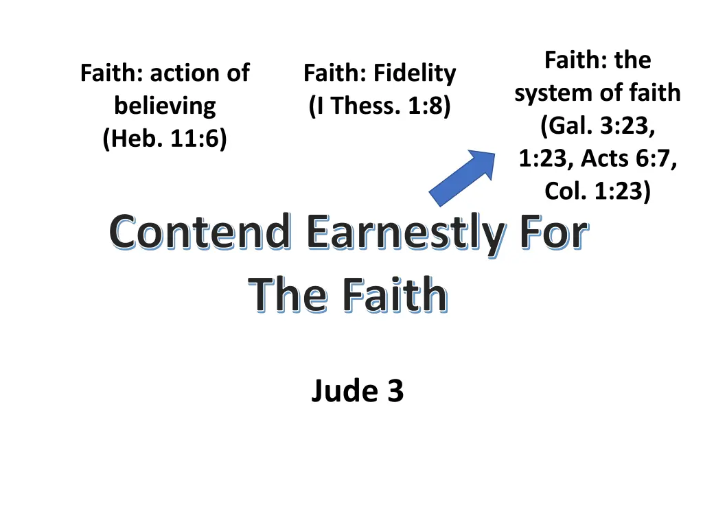 faith the system of faith gal 3 23 1 23 acts