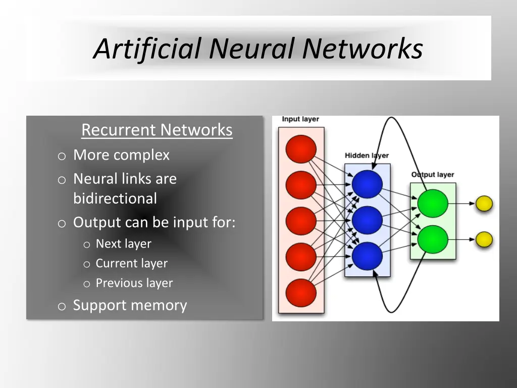 artificial neural networks 3