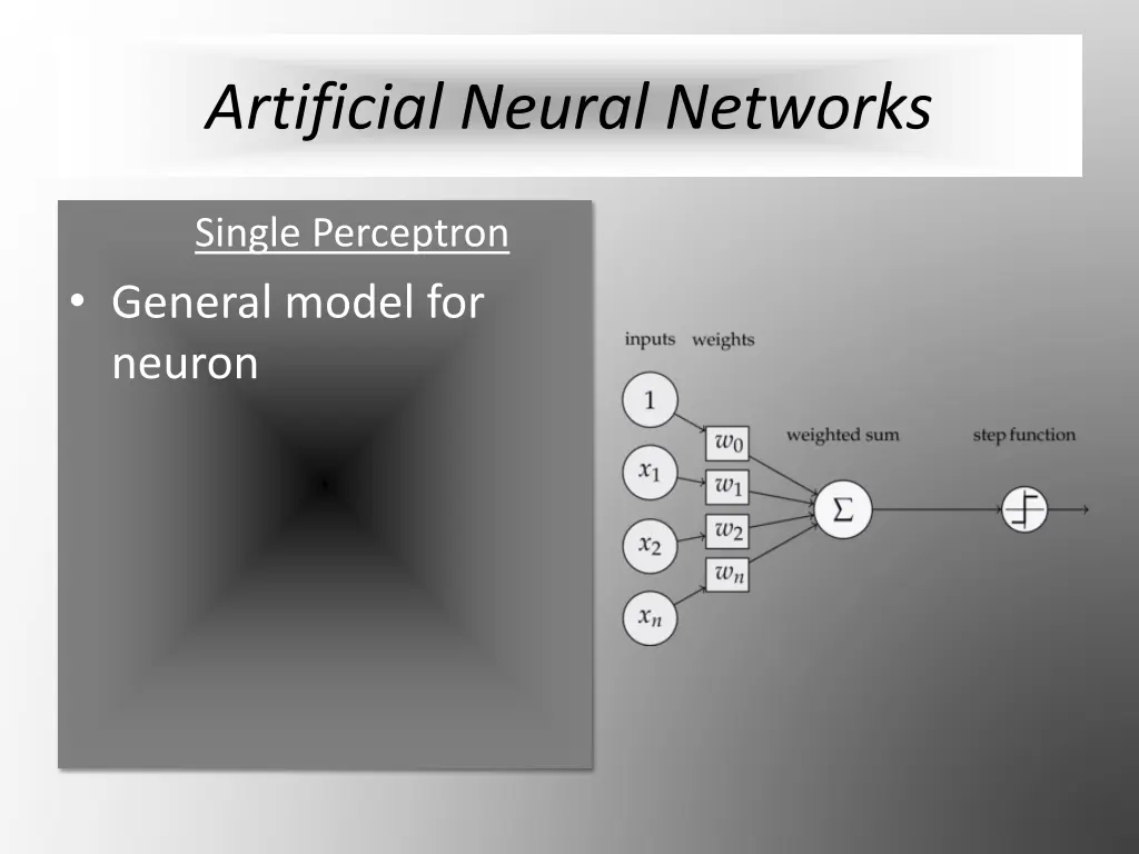 artificial neural networks