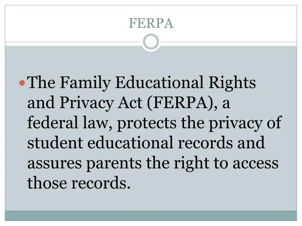 ferpa