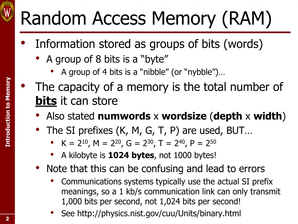 random access memory ram information stored