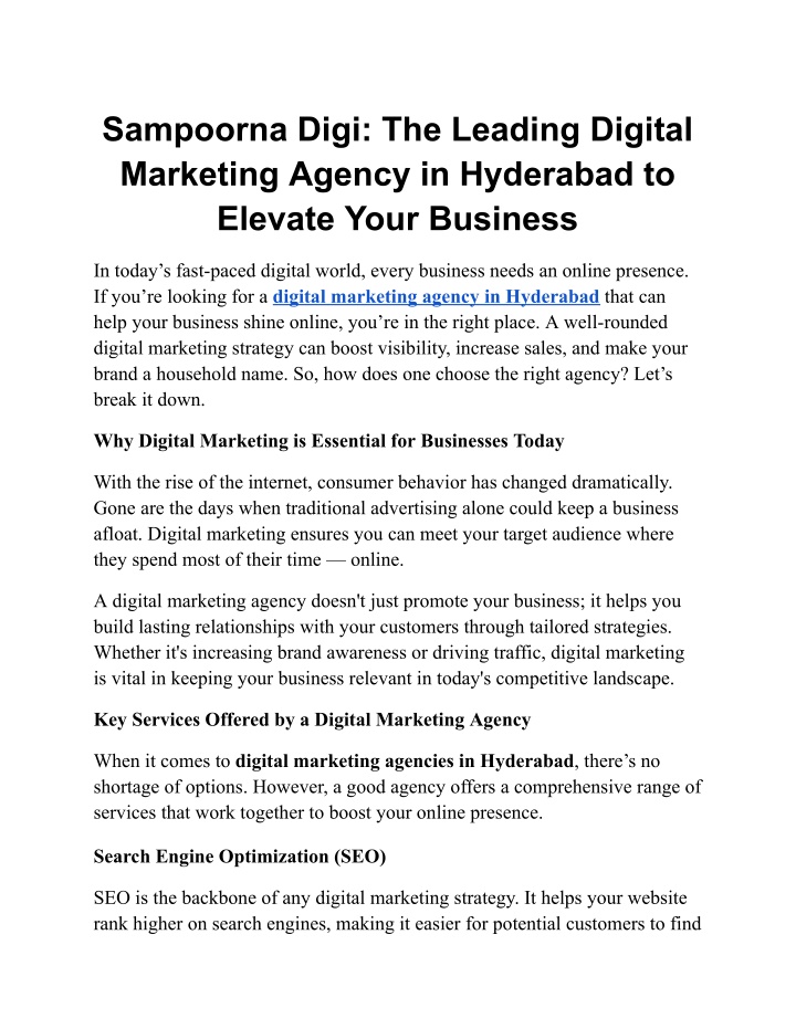 sampoorna digi the leading digital marketing