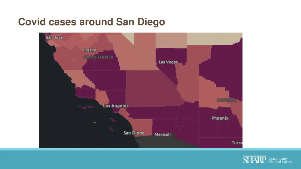 covid cases around san diego