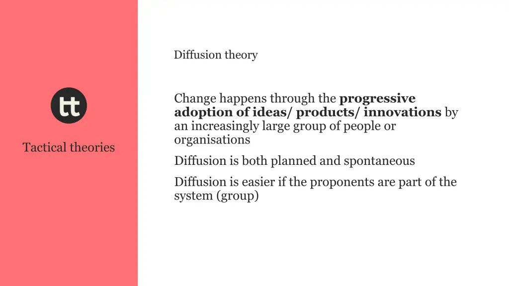 diffusion theory