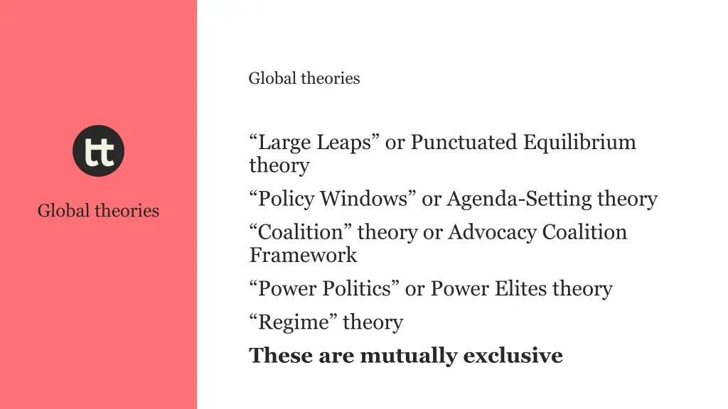 global theories