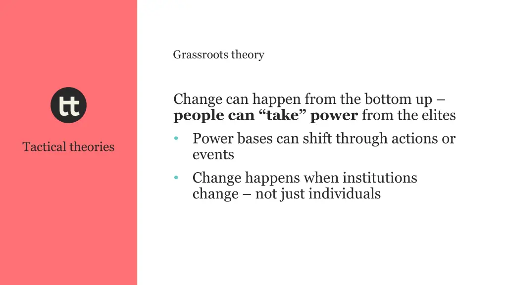 grassroots theory