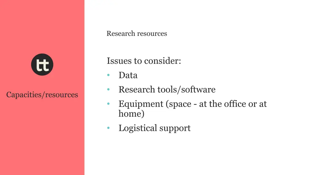 research resources