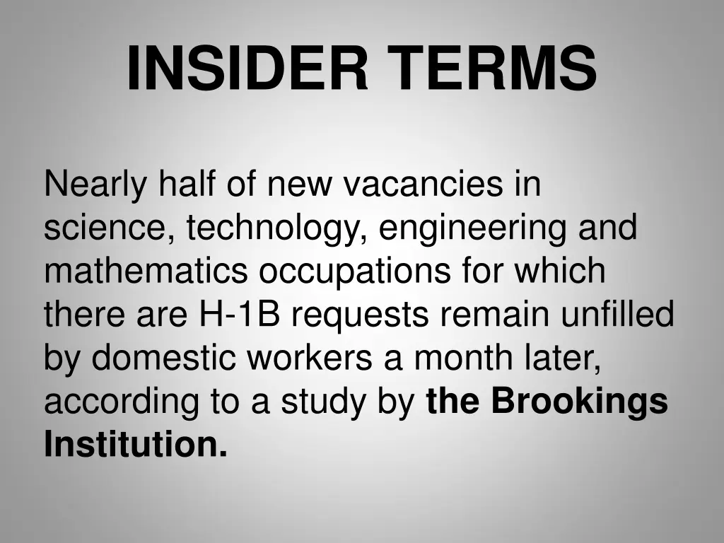 insider terms 2