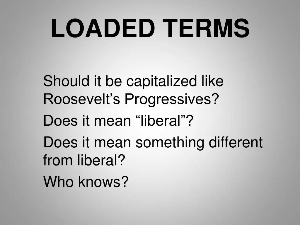 loaded terms 3