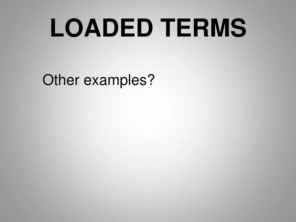 loaded terms 4