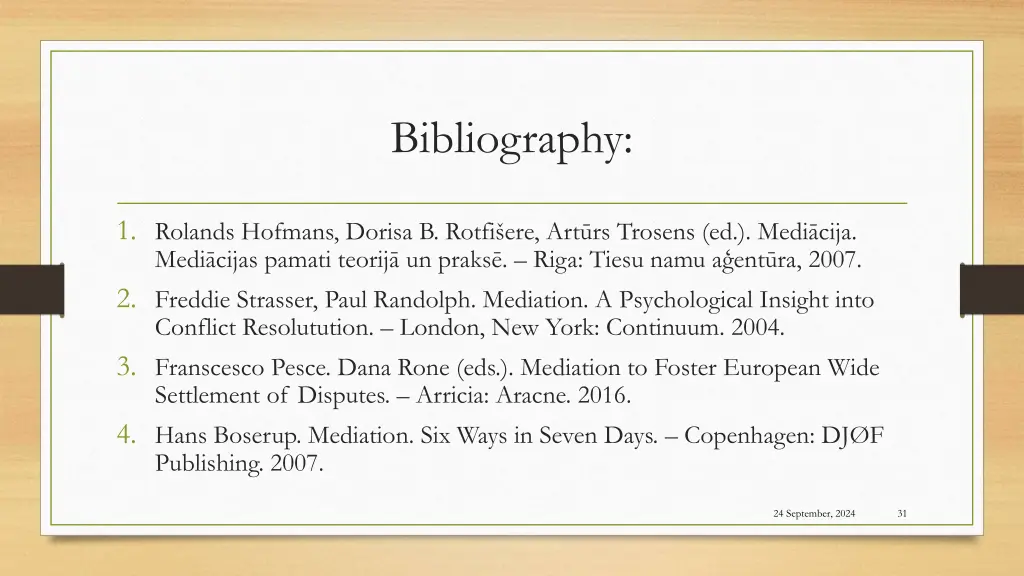 bibliography