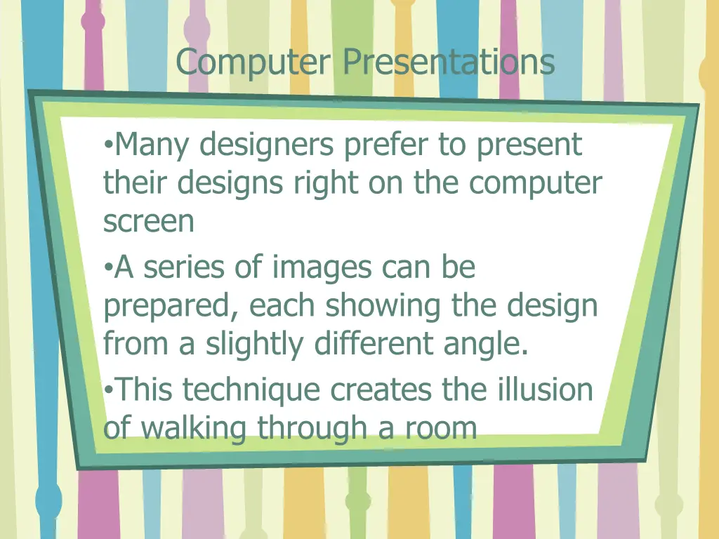 computer presentations