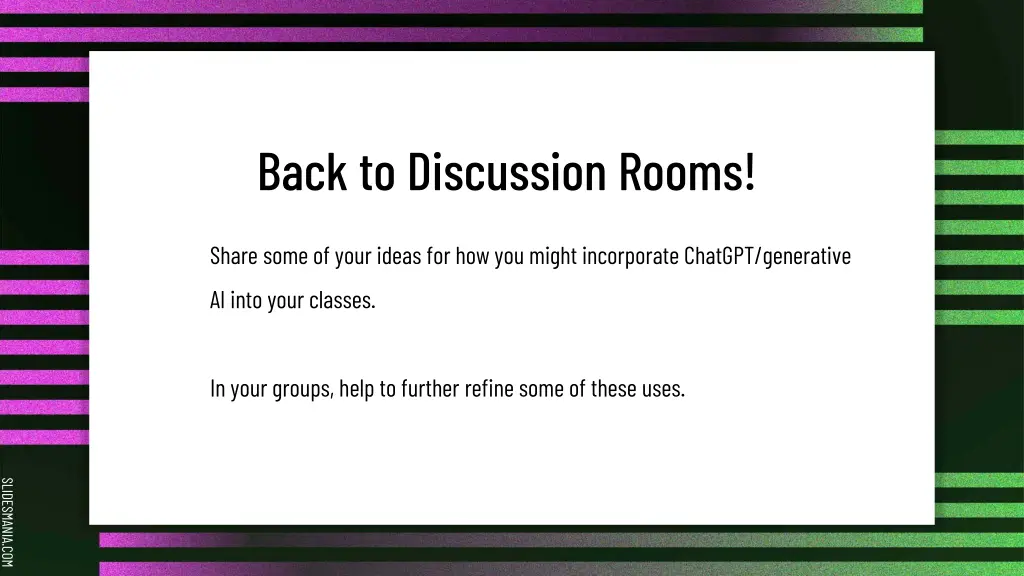 back to discussion rooms