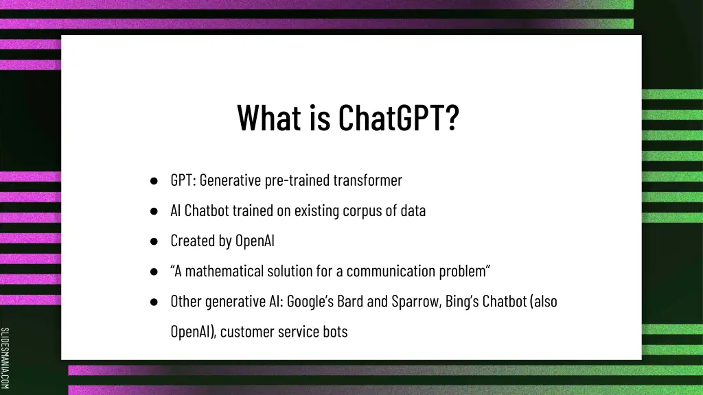 what is chatgpt