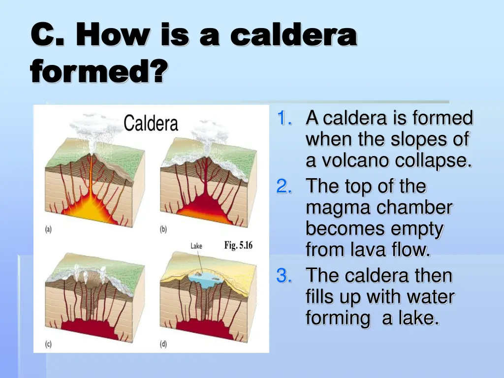 c how is a caldera c how is a caldera formed