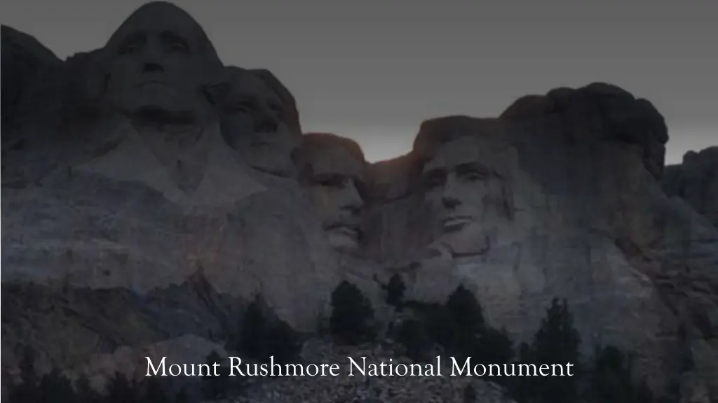 mount rushmore national monument