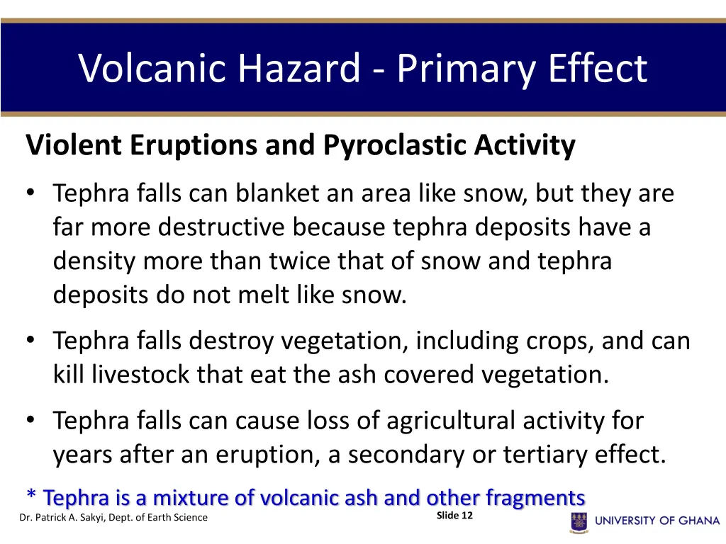 volcanic hazard primary effect 4