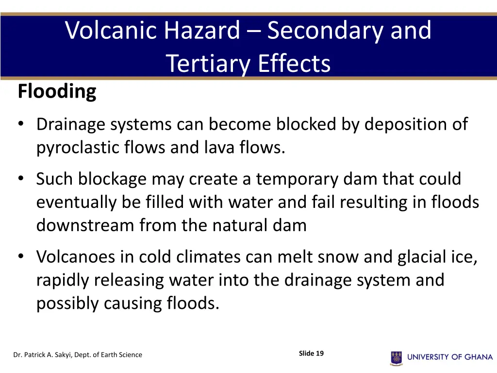 volcanic hazard secondary and tertiary effects 3