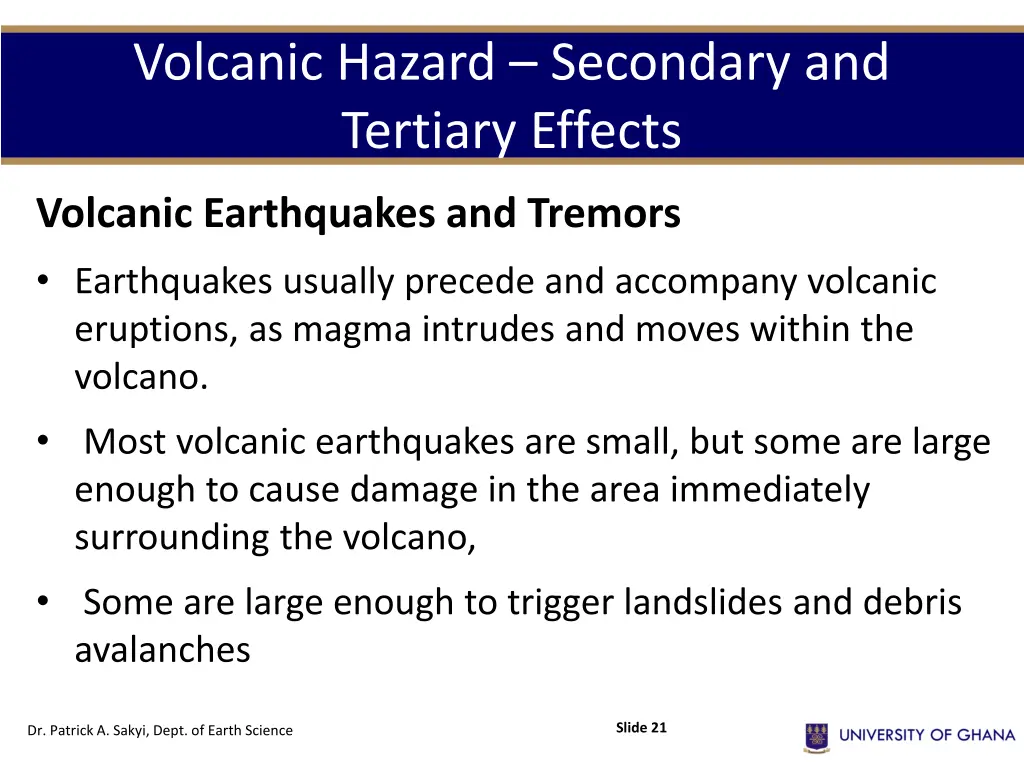 volcanic hazard secondary and tertiary effects 5