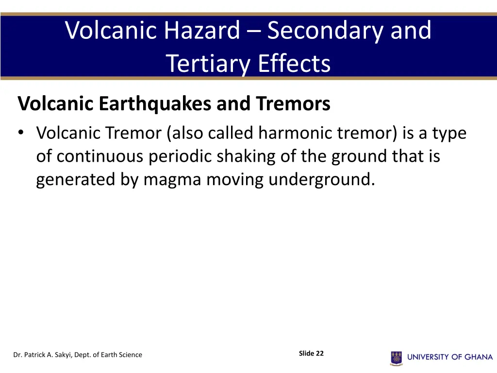 volcanic hazard secondary and tertiary effects 6