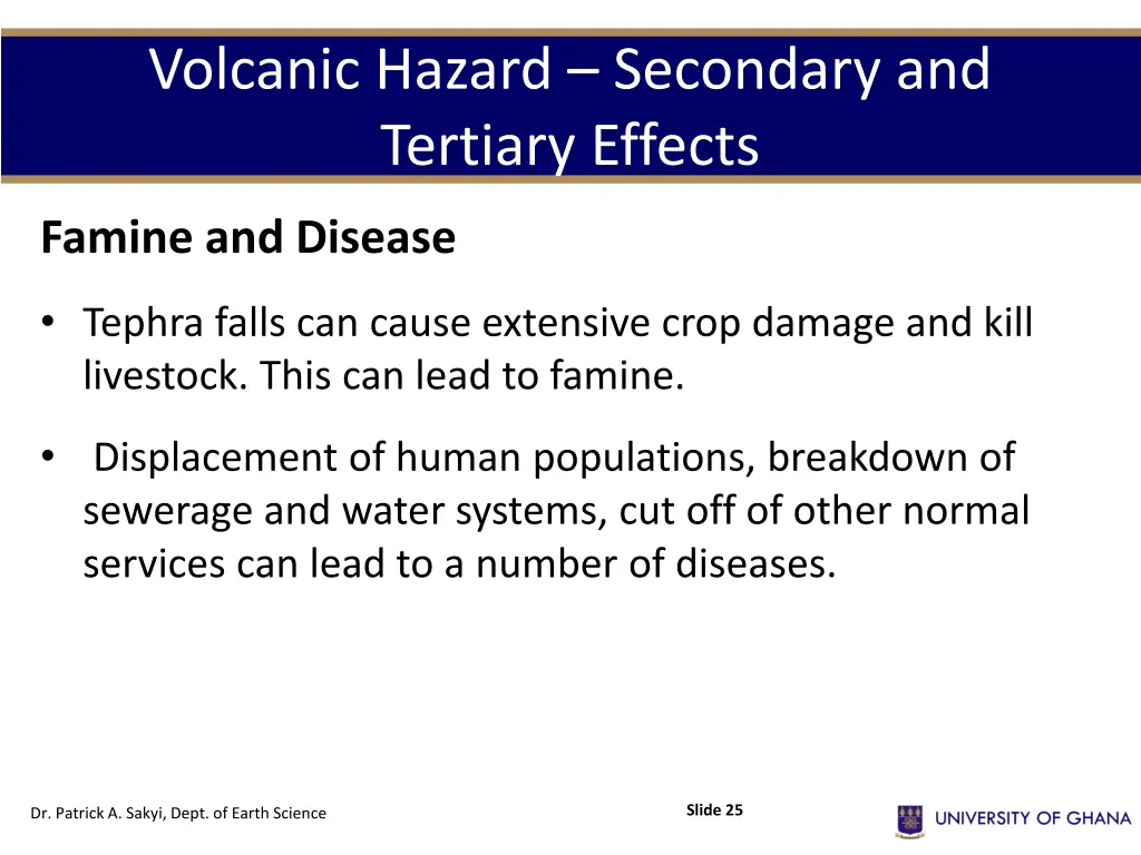 volcanic hazard secondary and tertiary effects 9