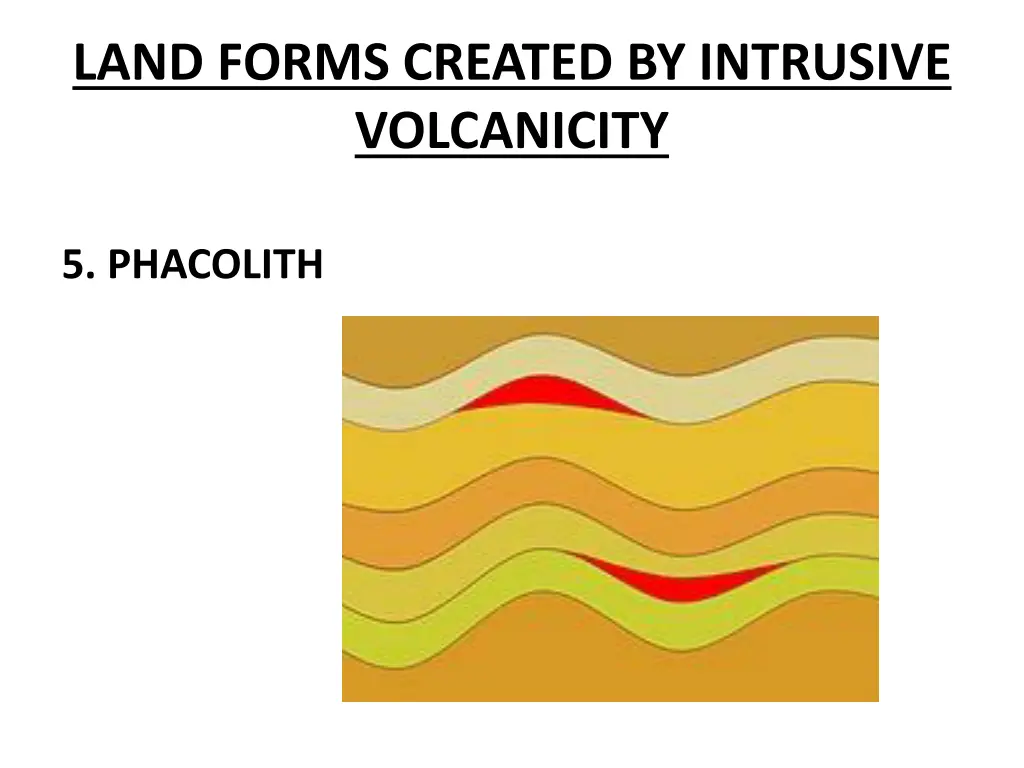 land forms created by intrusive volcanicity 4