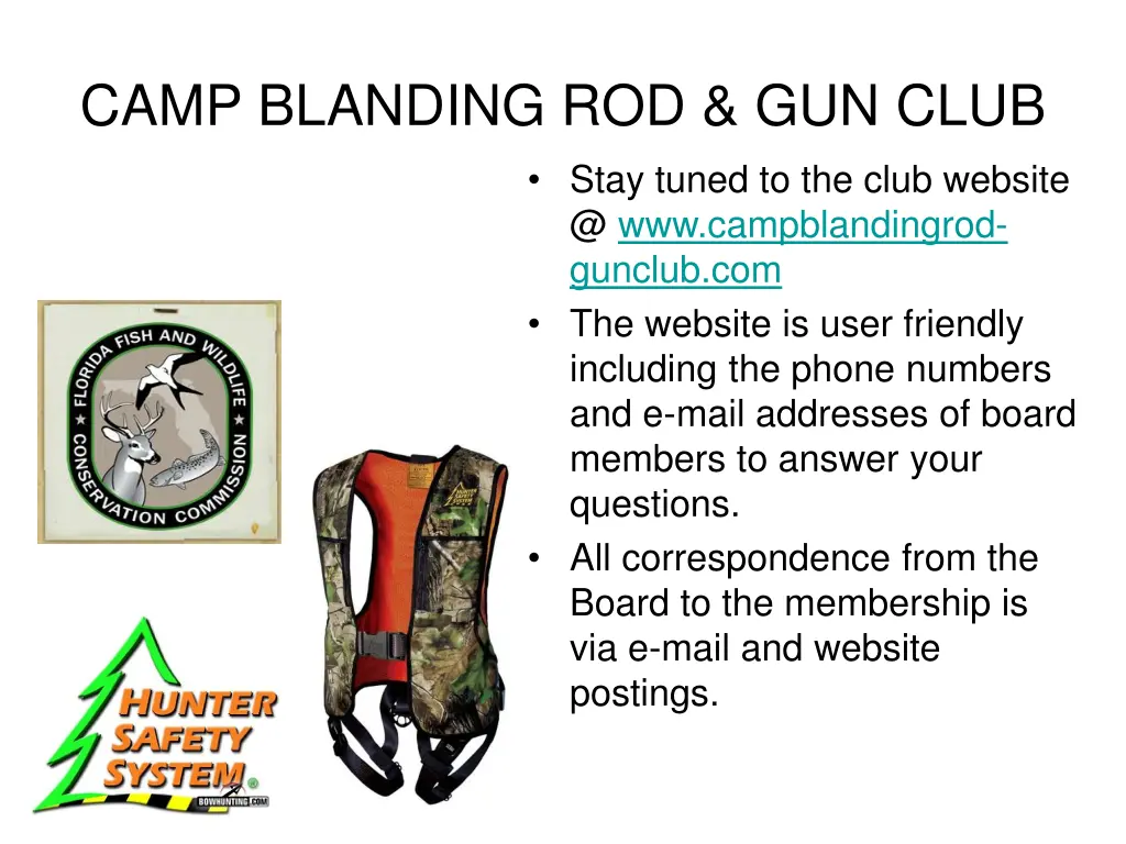 camp blanding rod gun club 10