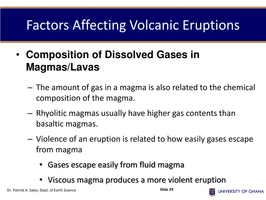 factors affecting volcanic eruptions 4