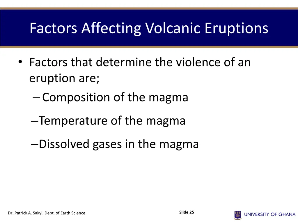 factors affecting volcanic eruptions