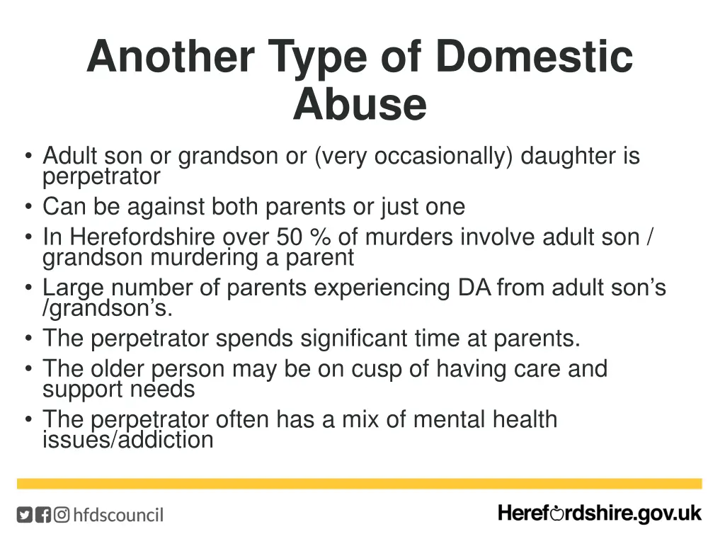 another type of domestic abuse adult