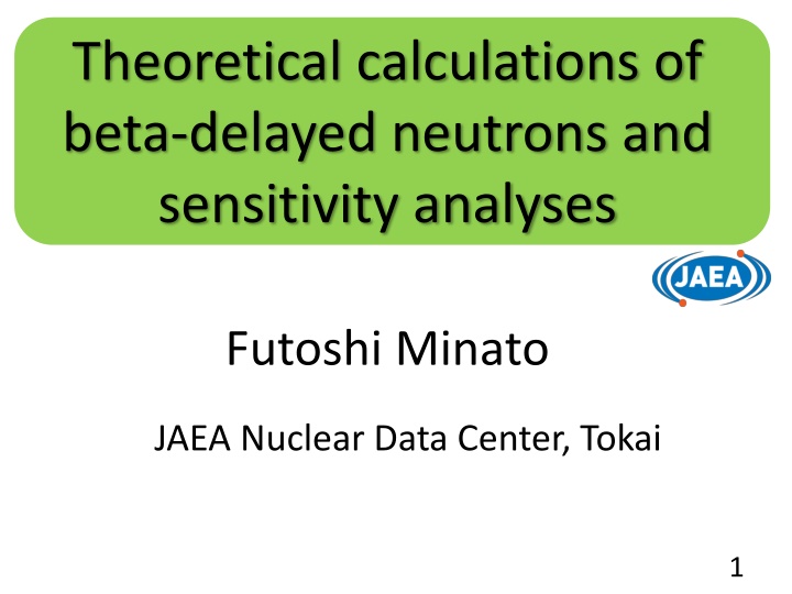 theoretical calculations of beta delayed neutrons