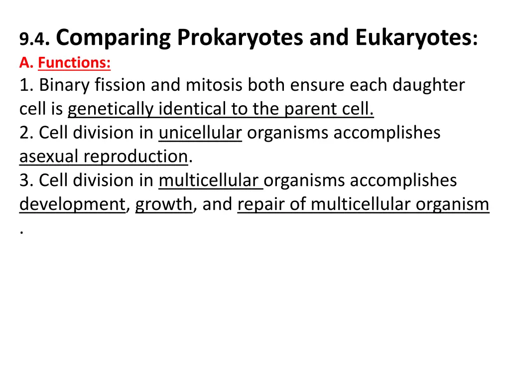 9 4 comparing prokaryotes and eukaryotes