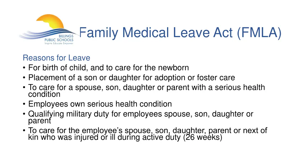 family medical leave act fmla 3