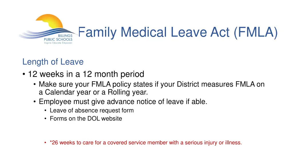 family medical leave act fmla 4