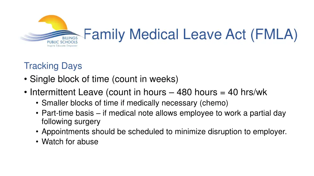 family medical leave act fmla 6