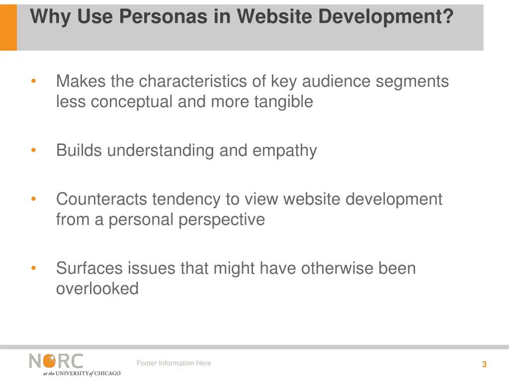 why use personas in website development