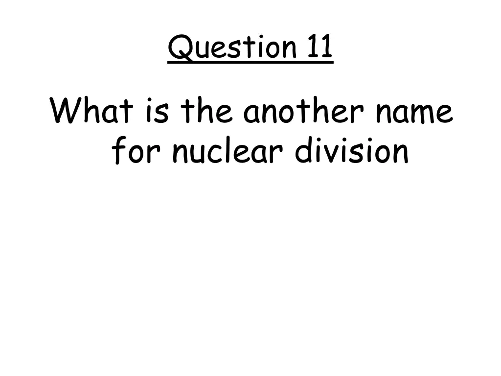 question 11