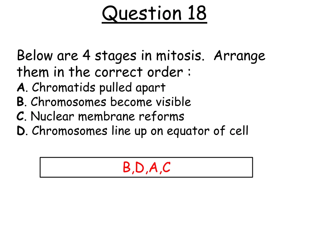 question 18 1