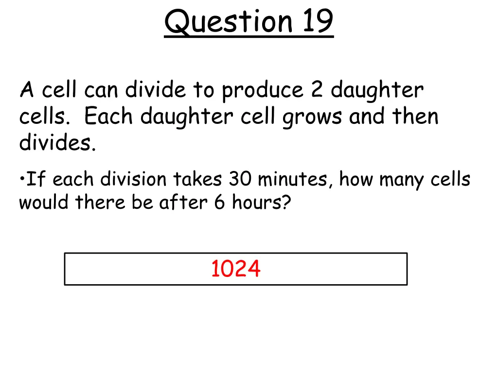 question 19 1