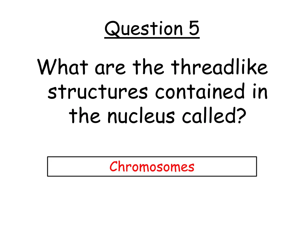 question 5 1