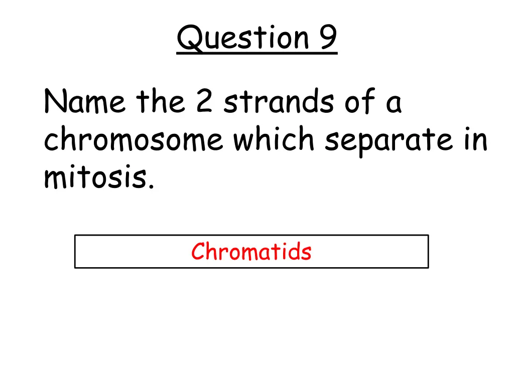 question 9 1